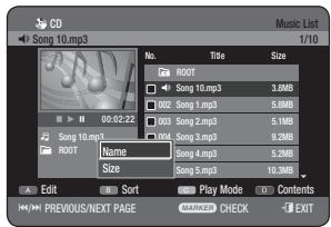 SAMSUNG DVD-HR770 - Using the Sort - 2