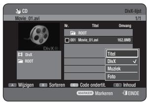 SAMSUNG DVD-HR770 - Inhoud selecteren - 1
