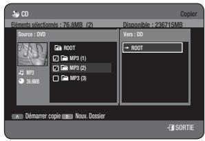 SAMSUNG DVD-HR770 - Copie de dossiers - 2