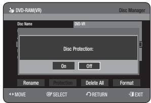 SAMSUNG DVD-HR770 - Disc Protection - 5