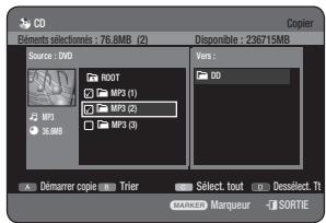SAMSUNG DVD-HR770 - Copie de dossiers - 1