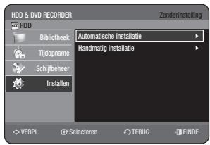 SAMSUNG DVD-HR770 - Automatische installmentie - 1