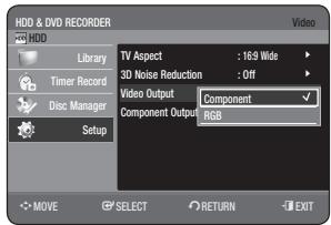 SAMSUNG DVD-HR770 - Video Output - 1