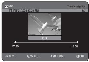 SAMSUNG DVD-HR770 - Using the TITLE LIST button - 3