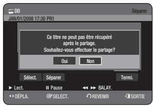 SAMSUNG DVD-HR770 - Utilisation du bouton TITLE LIST - 4