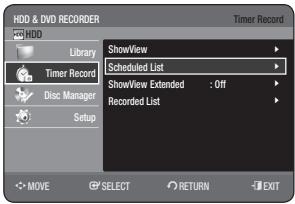SAMSUNG DVD-HR770 - Using the TIMER button - 2