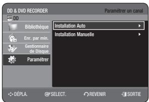 SAMSUNG DVD-HR770 - Installation Auto - 1