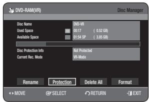 SAMSUNG DVD-HR770 - Disc Protection - 4