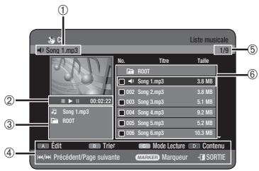 SAMSUNG DVD-HR770 - MP3 Screen Elements - 1