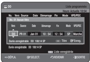 SAMSUNG DVD-HR770 - Utilisation du bouton TIMER - 4