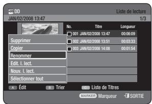 SAMSUNG DVD-HR770 - Utilisation du bouton PLAY LIST - 2