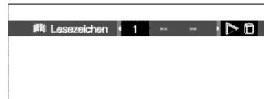 SAMSUNG DVD-L100WA - Eine mit Lesezeichen markierte Szene wiederaufrufen - 1