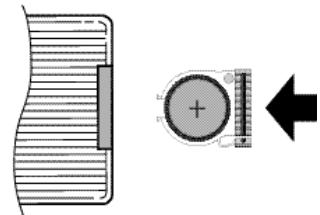 SAMSUNG DVD-L100WA - Installing the Battery in the Remote - 2