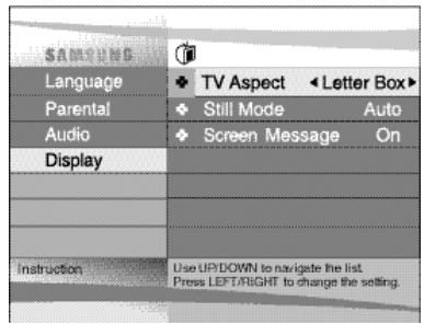 SAMSUNG DVD-L100WA - ③ Screen Messages - 1