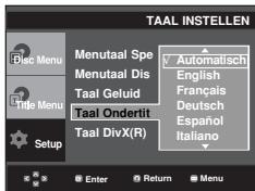 SAMSUNG DVD-P171 - Taalkeuze voor ondertiteling - 1