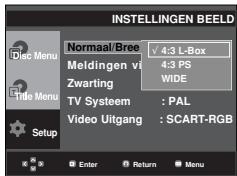 SAMSUNG DVD-P171 - Normaal/Breedbeeld (TV Aspect) - 1