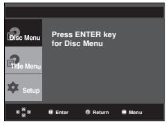 SAMSUNG DVD-P171 - Using the Disc Menu - 1