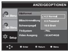 SAMSUNG DVD-P171 - Bildformat - 1