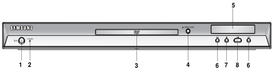 SAMSUNG DVD-P171 - Face avant - 1
