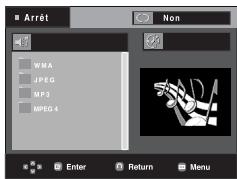 SAMSUNG DVD-P171 - Menu Clips pour MP3/WMA/JPEG/ MPEG4/CD Audio - 1