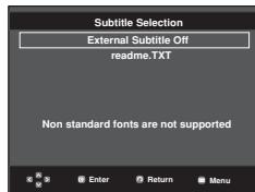 SAMSUNG DVD-P171 - Utilisation du bouton SUBTITLE (DVD/MPEG4) - 2