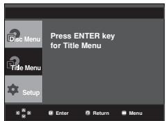 SAMSUNG DVD-P171 - Using the Title Menu - 1