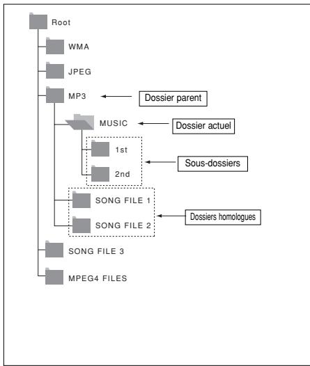 SAMSUNG DVD-P171 - Modifier un dossier - 1
