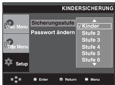 SAMSUNG DVD-P171 - Alterseinstufung einstellen - 5