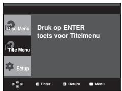 SAMSUNG DVD-P171 - Het Title Menu (Titelmenu) gekruiken - 1