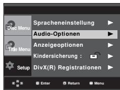 SAMSUNG DVD-P171 - Tonwiedergabeoptioneneinstellen - 1