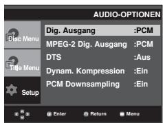 SAMSUNG DVD-P171 - Tonwiedergabeoptioneneinstellen - 2