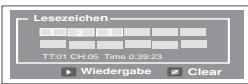 SAMSUNG DVD-P181 - Lesezeichen löschen - 1