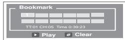 SAMSUNG DVD-P181 - Using theBookmark Function (DVD) - 2