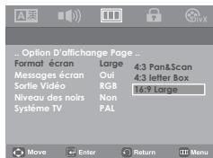 SAMSUNG DVD-P181 - Format écran (TV Aspect) - 1