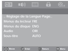 SAMSUNG DVD-P181 - Configuration du niveau d'évaluation - 1