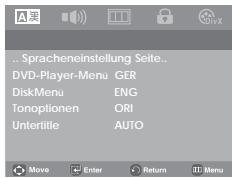 SAMSUNG DVD-P181 - Disc Menu (Disc-Menu) verwenden (DVD) - 1