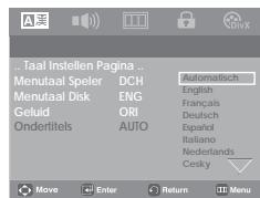 SAMSUNG DVD-P181 - Taalkeuze voor ondertiteling - 1