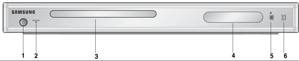 SAMSUNG DVD-P181 - Front Panel Controls - 1