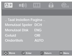 SAMSUNG DVD-P181 - De toegangscode wijzigen - 1
