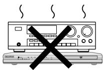 SAMSUNG DVD-P355 - Gerät aufstellen - 2