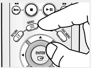 MENU (12) RETURN C ENTER OFF MENU