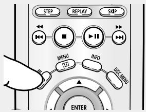 STEP REPLAY SKIP MENU INFO DCT MENU ENTER