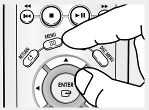 RETURN MENU ENTER EXIT MENU