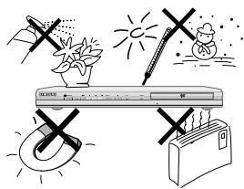 SAMSUNG DVD-P355 - Attention - 3