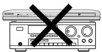 SAMSUNG DVD-P355 - Gerät aufstellen - 1