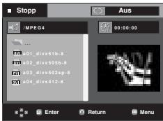 SAMSUNG DVD-P360 - MPEG4-Dateien wiedergeben - 1