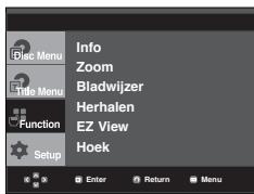 SAMSUNG DVD-P360 - Het menu Functie gebruiken (DVD/VCD) - 1