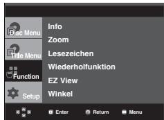 SAMSUNG DVD-P360 - Funktionsmenu verwenden (DVD/VCD) - 1