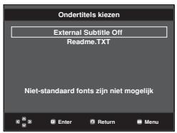 SAMSUNG DVD-P360K - Druk op de toets SUBTITLE. - 2