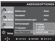 SAMSUNG DVD-P360K - ⑥ Videoausgang - 1